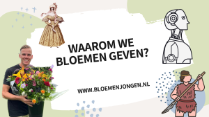 Waarom we bloemen geven