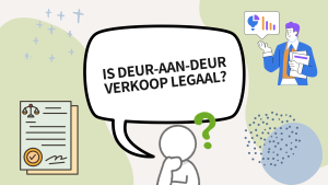 Is deur aan deur verkoop legaal