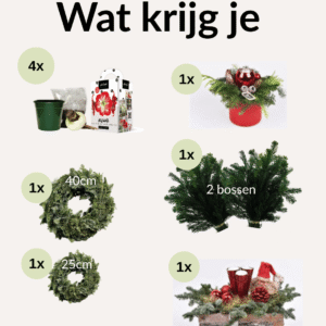 Winkel 3 Kerst starterspakket (alleen in week 47)