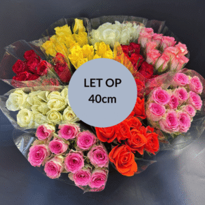40cm Rozen (per 10 bossen)